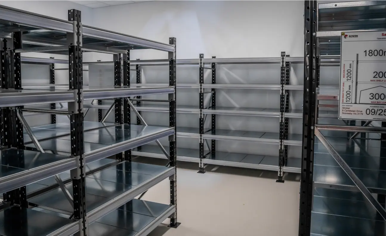 Standard Coolroom Shelving Units